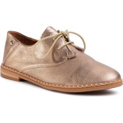 Oxfordy PIKOLINOS - W4F-4994CL Champagne. Żółte półbuty damskie Pikolinos, bez obcasa, na obcasie, bez zapięcia. Za 429,00 zł.