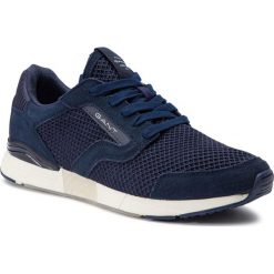 Sneakersy GANT - Atlanta 18633355 Marine G69. Niebieskie sneakersy męskie GANT, na co dzień, bez wzorów, ze skóry, marine, bez zapięcia. Za 439,95 zł.