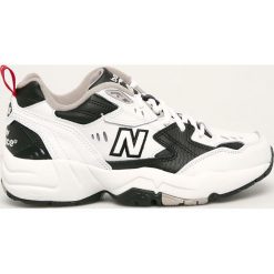 New Balance - Buty skórzane WX608RB1. Czarne buty sportowe damskie New Balance, bez wzorów, ze skóry, sportowe. Za 349,90 zł.