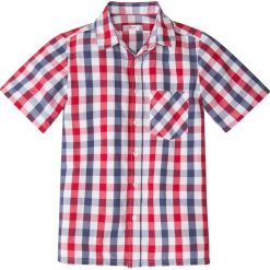 Koszula w kratę bonprix niebiesko-czerwony w kratę. Niebieskie bluzki dziewczęce marki bonprix. Za 37,99 zł.