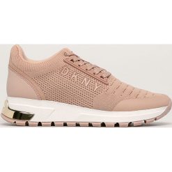 Dkny - Buty. Czarne buty sportowe damskie DKNY, z gumy. Za 599,90 zł.