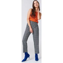 Spodnie z wysokim stanem: Samsoe & Samsoe Spodnie Heather – Multicolor