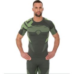 Brubeck Koszulka męska DRY M zielona r. M (SS11970). Zielone t-shirty męskie Brubeck, m. Za 84,99 zł.
