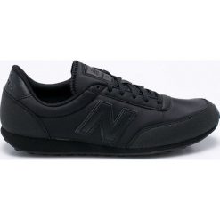 New Balance - Buty U410BBK. Czarne buty sportowe męskie marki New Balance, z gumy, na sznurówki. W wyprzedaży za 229,90 zł.