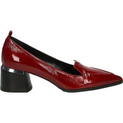 Czółenka - 8104 FIN ROSS. Brązowe buty ślubne damskie Venezia, ze skóry. Za 449,00 zł.