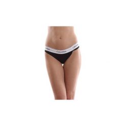 Slipy Calvin Klein Jeans 0000F3787E BIKINI BIELIZNA kobieta BLACK. Czarna skarpetki damskie Calvin Klein Jeans, bez wzorów, z jeansu. Za 90,35 zł.