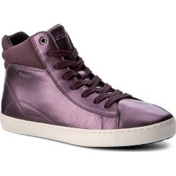 Sneakersy GEOX - J Gisli G. C J744NC 000NF C8017 D Prune. Fioletowe buty sportowe chłopięce marki Geox, ze skóry ekologicznej, na sznurówki. W wyprzedaży za 179,00 zł.