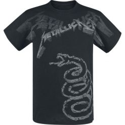 T-shirty męskie: Metallica Black Album Faded T-Shirt czarny