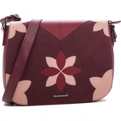 Torebka MONNARI - BAG5400-005 Bordo. Czerwone torebki klasyczne damskie marki Monnari, bez wzorów, ze skóry ekologicznej, bez dodatków. W wyprzedaży za 169,00 zł.