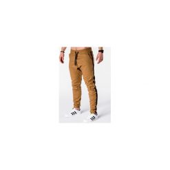 Joggery męskie: SPODNIE MĘSKIE JOGGERY P670 – RUDE