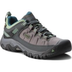 Trekkingi KEEN - Targhee Exp Wp 1017746 Steel Grey/Basil. Szare buty trekkingowe damskie marki Keen. W wyprzedaży za 329,00 zł.