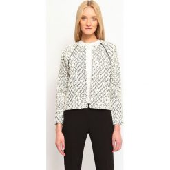 ŻAKIET DAMSKI LUŹNY. Szare marynarki i żakiety damskie Top Secret, eleganckie. Za 59,99 zł.