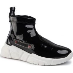 Sneakersy LOVE MOSCHINO - JA15393G18IDS000 Nero. Czarne półbuty damskie Love Moschino, z tworzywa sztucznego. Za 959,00 zł.