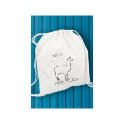 Plecak Worek PROB-LLAMA. Białe plecaki damskie Funfara, bez wzorów. Za 59,00 zł.