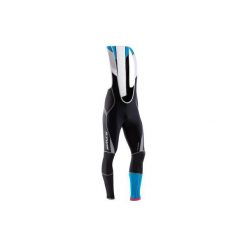 Spodnie Zimowe Z Membraną Na Rower Szosowy Roadracing 900 Męskie B'twin. Czarne kalesony męskie marki B'TWIN, s, rowerowe. Za 249,99 zł.