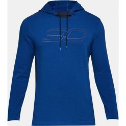 Bejsbolówki męskie: Under Armour Bluza męska SC30 LS Hooded Tee granatowa r. M (1306024-400)