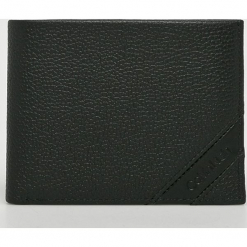 Calvin Klein - Portfel skórzany. Czarne portfele męskie Calvin Klein, z materiału. Za 299,90 zł.