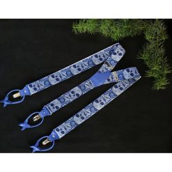 Szelki Ranger dwa typy zapięć w jednym. Czarne paski męskie Pakamera, w paski, eleganckie. Za 155,00 zł.