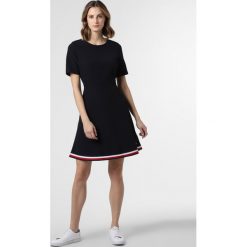 Tommy Hilfiger - Sukienka damska, niebieski. Niebieskie sukienki damskie TOMMY HILFIGER, bez wzorów, sportowe, bez kołnierzyka, bez rękawów, sportowe. Za 649,95 zł.