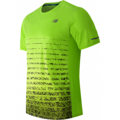 New Balance MT61229TOX. Żółte t-shirty męskie marki New Balance, s, z poliesteru, do biegania. Za 69,99 zł.