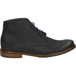 Botki męskie - 302 NABU BLU. Czarne botki męskie Venezia, z nubiku. Za 229,00 zł.
