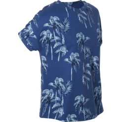 Bluzy damskie: Bluza z krótkim rękawem bonprix kobaltowy z nadrukiem