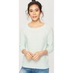 Swetry klasyczne damskie: Sweter – Turkusowy