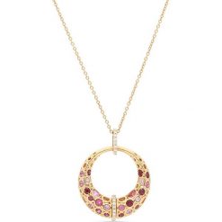RABAT Naszyjnik - złoto 750, Brylant 0,15ct,rubin,. Żółte naszyjniki męskie z szafirem, złote. W wyprzedaży za 10074,00 zł.