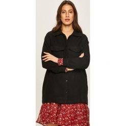 Answear - Kurtka. Czarne kurtki damskie ANSWEAR, s, bez wzorów, z bawełny, krótkie, bez kaptura. Za 179,90 zł.