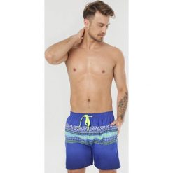 Niebieskie Szorty Malirope. Niebieskie spodenki i szorty męskie Born2be, xl, bez wzorów. W wyprzedaży za 24,99 zł.