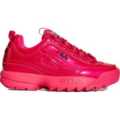 Buty FILA DISRUPTOR P LOW. Czarne buty sportowe damskie Fila, bez wzorów, ze skóry ekologicznej, sportowe. Za 510,00 zł.