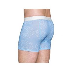 Bielizna męska Happy Socks MUWJB-POF-601. Szara bokserki męskie Happy Socks, paisley, z tkaniny. Za 55,99 zł.