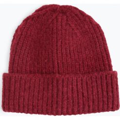 Review - Czapka damska, czerwony. Czerwone czapki damskie marki Review, bez wzorów, z wełny. Za 69,95 zł.