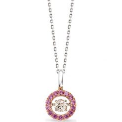 Łańcuszki męskie: Wyjątkowy Wisiorek – , Brylant 0,15ct…