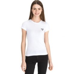 Guess Pop Koszulka Biały. Białe koszulki damskie Guess, xs, z nadrukiem, z bawełny, bez kołnierzyka. Za 130,95 zł.