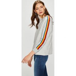 Noisy May - Bluza. Szare bluzy damskie marki Noisy May, s, bez wzorów, z bawełny, bez rękawów, bez kaptura. W wyprzedaży za 69,90 zł.