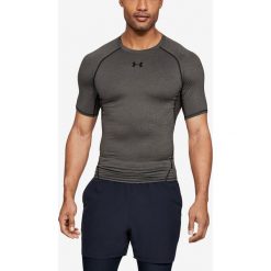 Under Armour Armour Compression Koszulka Szary. Szare podkoszulki męskie Under Armour, xxl, bez wzorów, z elastanu, bez kołnierzyka, krótkie. Za 145,95 zł.