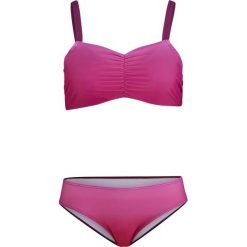 Bikini na fiszbinach minimizer (2 części) bonprix fuksja. Różowe stroje kąpielowe damskie bonprix, bez wzorów. Za 64,99 zł.