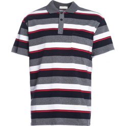 Szaro-Granatowa Koszulka Adeptness. Szare koszulki męskie Born2be, xl, bez wzorów, z dzianiny, bez rękawów. Za 39,99 zł.
