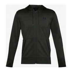 Under Armour Armour Fleece Bluza Zielony. Zielone bluzy męskie Under Armour, l, bez wzorów, z poliesteru, bez kołnierzyka, bez rękawów, bez kaptura. Za 309,95 zł.