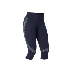 Rybaczki Gym & Pilates 520 damskie. Niebieskie rybaczki damskie DOMYOS, xl, w paski, z elastanu. Za 54,99 zł.