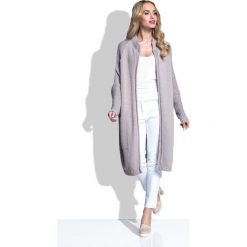 Długi kardigan z kimonowym rękawem - błękit, s/m. Niebieskie sukienki damskie s, z wełny, długie, maxi, oversize. Za 129,99 zł.