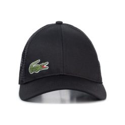 Czapka z daszkiem LACOSTE - RK2321 Noir 31. Czarne czapki damskie Lacoste, bez wzorów, z bawełny. Za 229,00 zł.