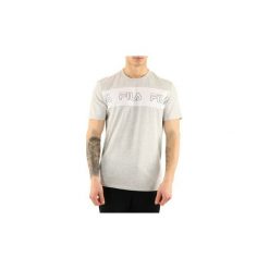 T-shirty z krótkim rękawem Fila T-Shirt UOMO Primavera/Estate 687129. Szare t-shirty męskie Fila, s, bez wzorów, bez kołnierzyka, krótkie. Za 140,56 zł.