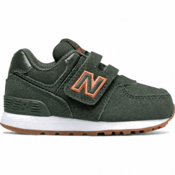New Balance IV574PGO. Buciki niemowlęce New Balance, z materiału, bez zapięcia. Za 199,99 zł.