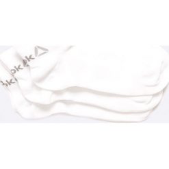 Reebok - Stopki (3-pack). Białe skarpetki damskie Reebok, z elastanu. W wyprzedaży za 44,90 zł.