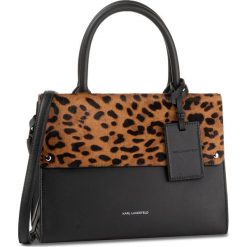 Torebka KARL LAGERFELD - 96KW3266 Leopard. Czarne torebki klasyczne damskie KARL LAGERFELD, bez wzorów, ze skóry, klasyczne, duże, bez dodatków. Za 1779,00 zł.