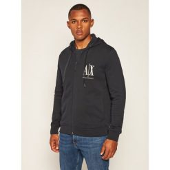 Bluza Armani Exchange 8NZMPP ZJ1ZZ 1510. Niebieskie bluzy męskie Armani Exchange, m, bez wzorów, bez kołnierzyka, bez rękawów, bez kaptura. Za 529,00 zł.