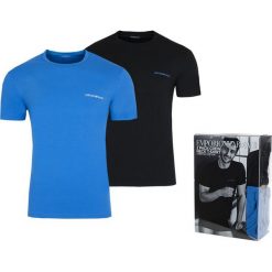 T-Shirt 2- Pack Emporio Armani Underwear. Niebieskie t-shirty męskie Emporio Armani, m, bez wzorów, z elastanu, bez kołnierzyka. Za 199,00 zł.