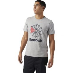 Koszulka Reebok F Gr Tee (BQ3499). Szare koszulki męskie Reebok, m, bez wzorów, z bawełny, bez kołnierzyka, bez rękawów. Za 70,99 zł.